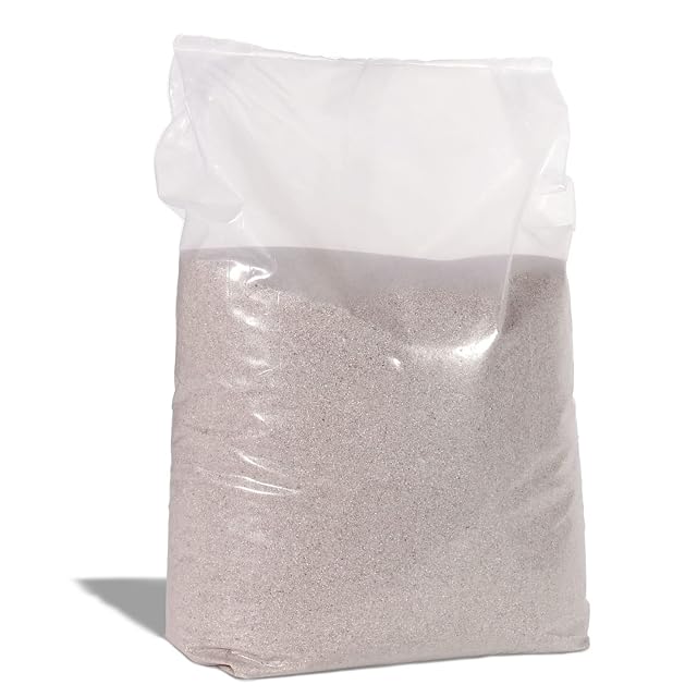 Saco Paradies Pool de veinticinco kilogramos de arena filtrante de cuarzo en bolsa de PE reforzada dentro de una caja