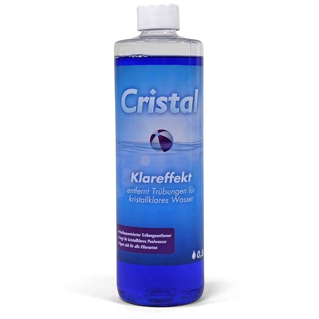 Clarificante líquido Cristal Klareffekt para piscinas y bañeras de hidromasaje
