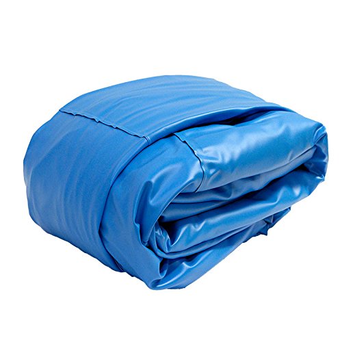 Liner de recambio de solape POOL Total azul para una piscina redonda de pared de acero de tres metros y medio